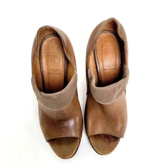 Fortress of Inca Open Toe Chunky Heel Boots - 8 - Picture 5 of 11